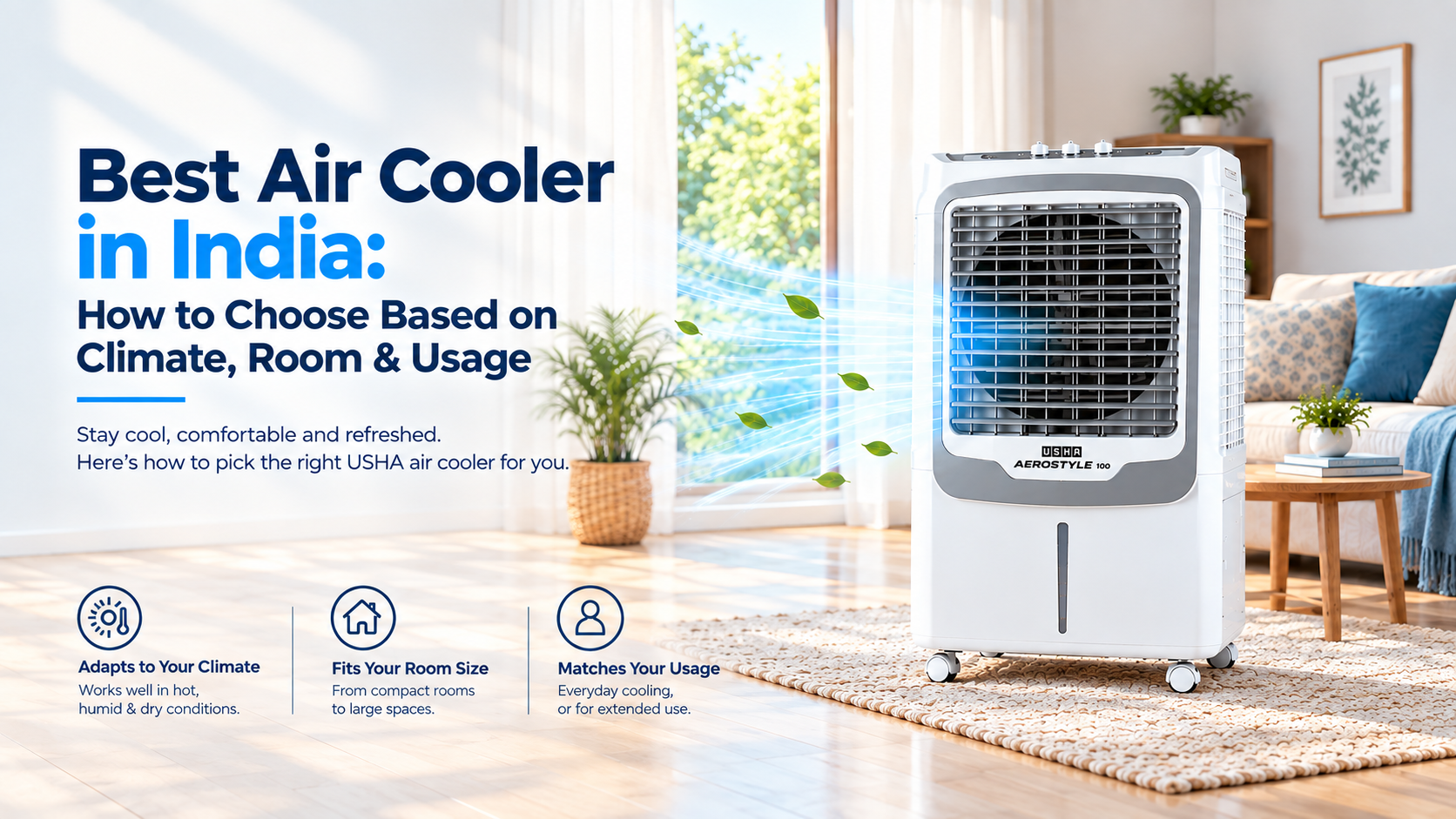 Best Air Cooler in India: How to Choose Based on Climate, Room &amp;  Usage